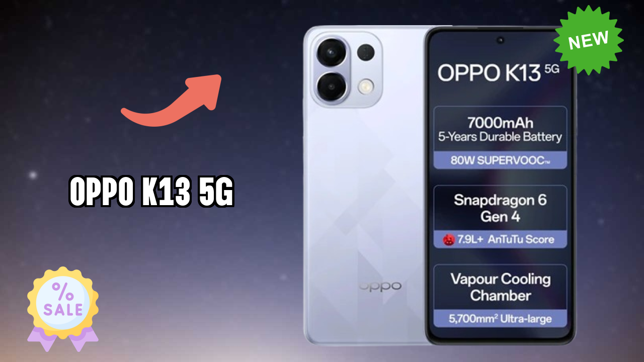 OPPO K13 5G Processor Test: Snapdragon 6 Gen 4 Speed Review