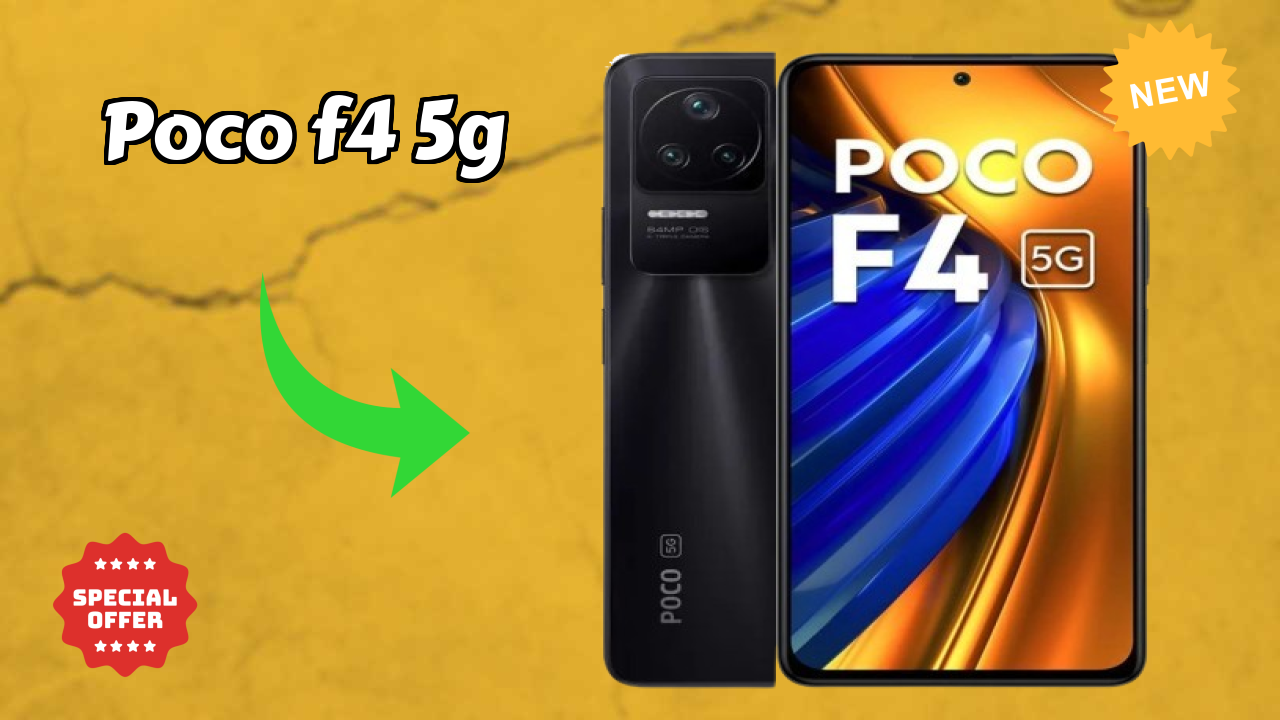 POCO F4 5G at ₹15,730 - Complete Specifications