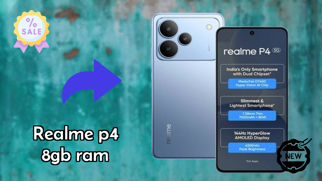 Realme P4 8GB RAM at ₹18,499 - Best Features Explained